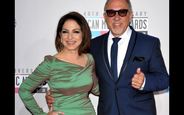 Gloria y Emilio Estefan juntos se convirtieron en luminarias de la música. AP /