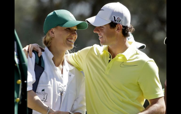 Rory y Caroline formaban una de las parejas más sólidas en el mundo deportivo. AP /