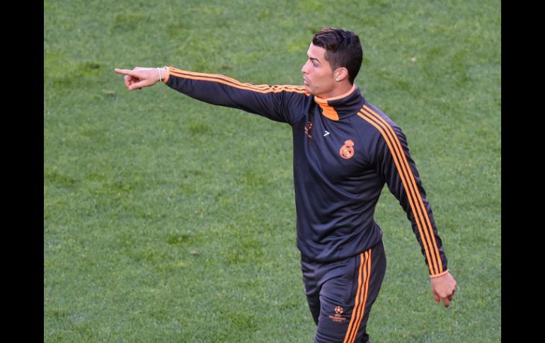 Cristiano Ronaldo es ''un arma muy importante'' para el Real Madrid, según el entrenador merengue. AFP /