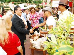 El alcalde Ramiro Hernández estuvo presenta en el evento. ESPECIAL /