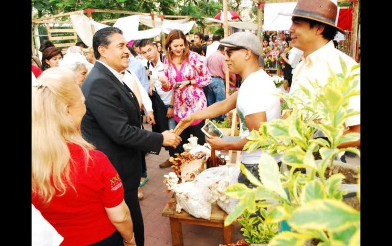 El alcalde Ramiro Hernández estuvo presenta en el evento. ESPECIAL /