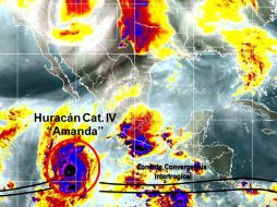 La Conagua mantiene vigilancia tras la identificación de la supercelda de tormenta al norte de Coahuila. TOMADA DE smn.cna.gob.mx  /