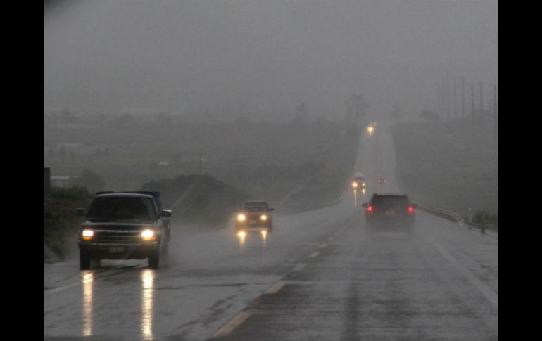 Se prevén lluvias muy fuertes en poblados de Jalisco, Michoacán, Colima y Nayarit. ARCHIVO /