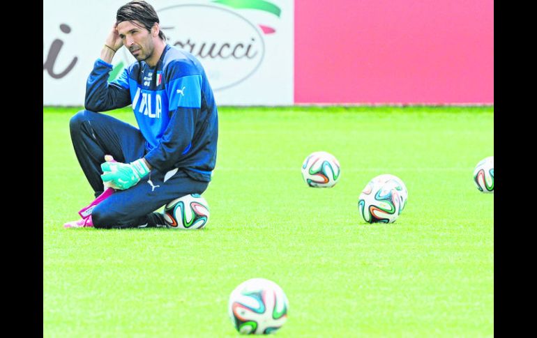 Gianluigi Buffon va por su tercer Copa del Mundo con Italia. EFE /