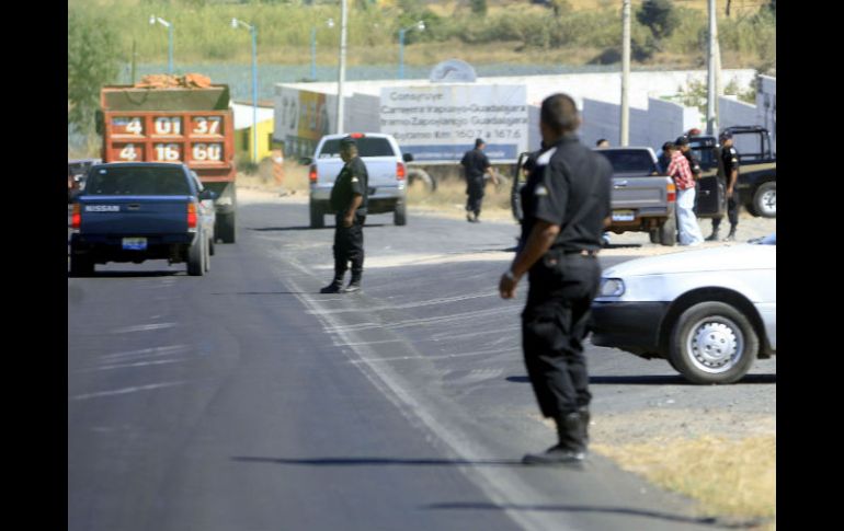 Los policías fueron detenidos por montar un retén fuera de su jurisdicción. ARCHIVO /