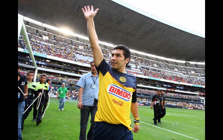 Cabañas recibió un homenaje en el Azteca en el 2011 MEXSPORT /