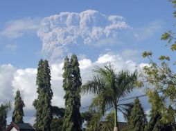 El área en que se ubica el volcán tiene gran actividad sísimica y volcánica. EFE /