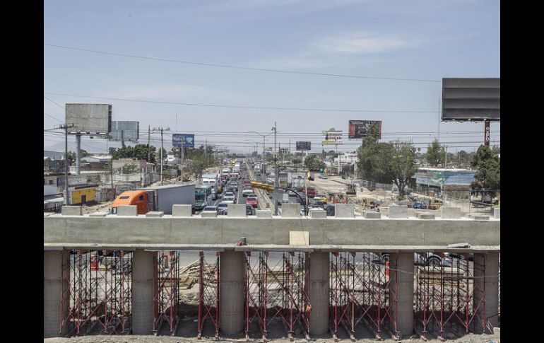 La construcción del nodo no afectará la circulación en cuanto a tráfico y tiempo, asegura la SIOP. ARCHIVO /