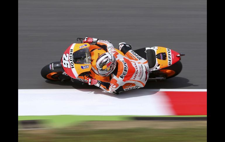 Dani Pedrosa (ESPRepsol Honda RC 213 V) durante la tercera sesión de entrenamiento libre en Mugello. AP /