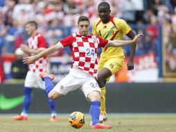 Croacia, protagonista del duelo inaugural del Mundial ante Brasil, vence 2-1 a Mali en un partido amistoso. AP /