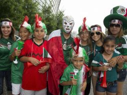 La afición tricolor impone su presencia en la ciudad estadounidense. MEXSPORT /