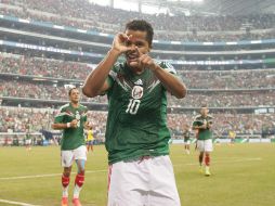 Giovani anotó el trecer gol para México. MEXSPORT /