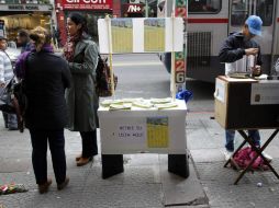 Se espera una participación del 40 por ciento del electorado. EFE /