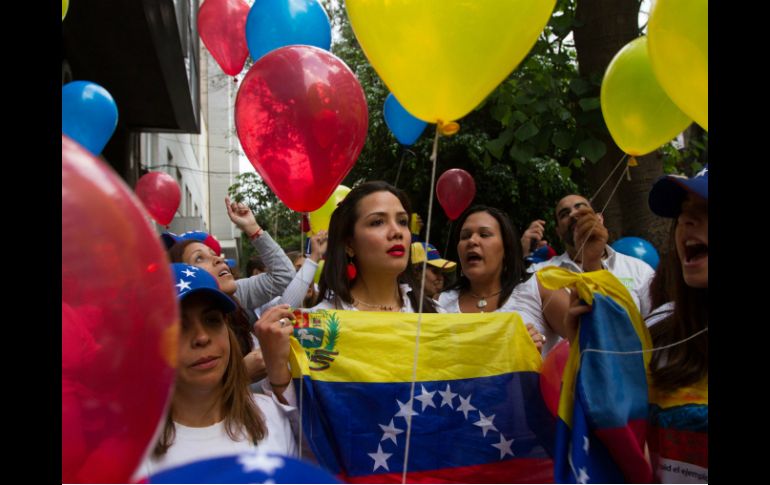 El grupo de estudiantes comenzó un ayuno de 15 horas en solidaridad con los llamados presos políticos. ARCHIVO /