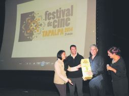 El actor Mario Zaragoza formó parte de este Festival con la impartición de un taller de actuación y la presentación de un filme.  /