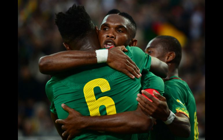 Camerún sacó un empate (2-2) en un duelo de preparación para el Mundial frente a Alemania el domingo. AFP /