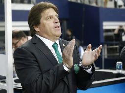 Miguel Herrera resaltó la entrega y determinación del Tricolor. EFE /