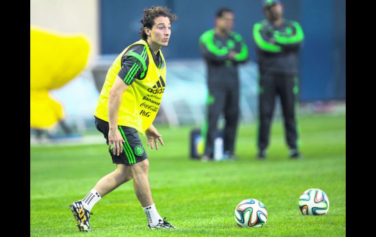 El tapatío Andrés Guardado mencionó que no existe mejor forma de prepararse para el Mundial que con un juego intenso. MEXSPORT /