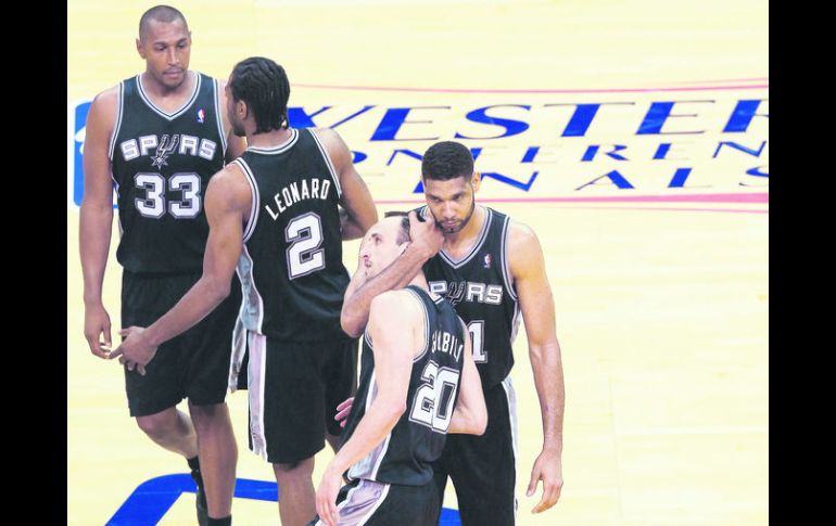 Los Spurs de San Antonio dejaron escapar el año pasado el título, tras caer en siete partidos. ESPECIAL /