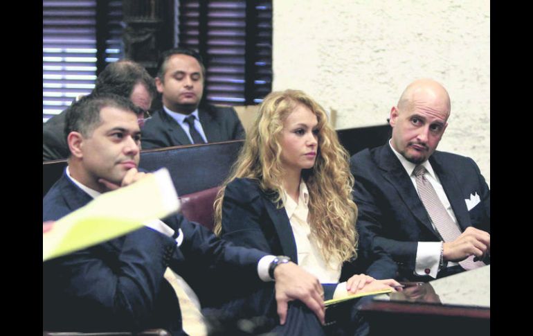 Durante el juicio, Super Pau se comportó  de forma discreta, lejos de los aspavientos y explosividad que la caracterizan. NTX /