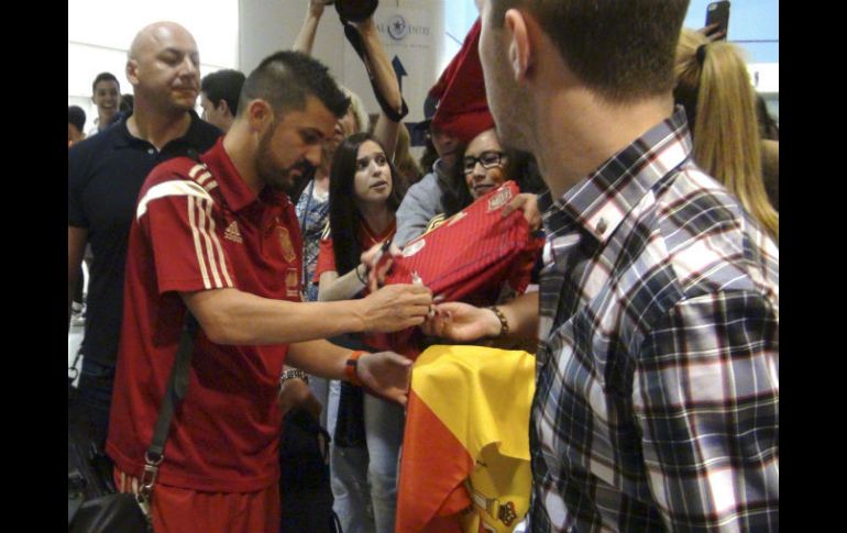 'Creo que por edad, por rendimiento y por todo lo que he dado, pues ya va siendo hora', asegura el futbolista. EFE /