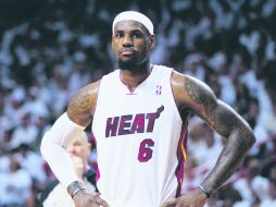 El rey. LeBron James ha guiado al Heat al bicampeonato de la NBA.  /