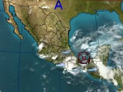 La Conagua pronostica lluvias torrenciales en Veracruz; intensas en Guerrero, Oaxaca, Puebla y Chiapas, entre otros estados del sur. ESPECIAL /