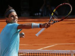 Rafael Nadal resalta que jugó su mejor partido de la temporada en la semifinal contra el británico Andy Murray. AP /