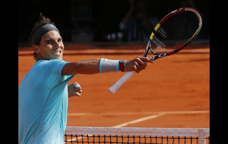 Rafael Nadal resalta que jugó su mejor partido de la temporada en la semifinal contra el británico Andy Murray. AP /