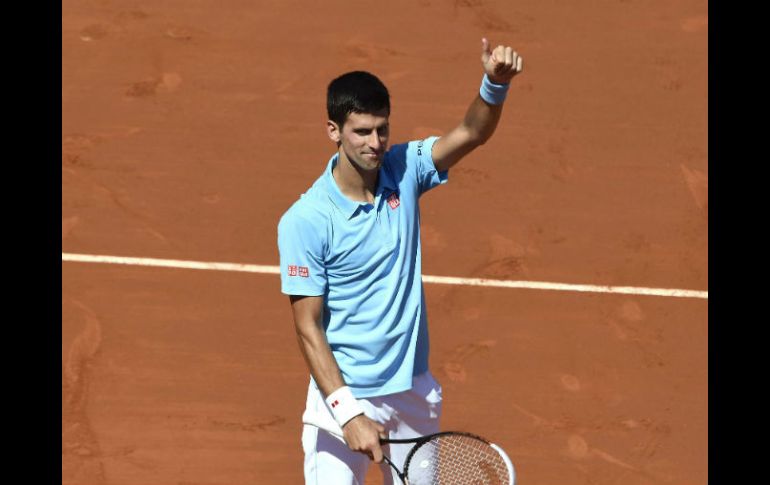 Djokovic se siente confiado ante el juego, puesto que recientemente ha vencido al español. AFP /