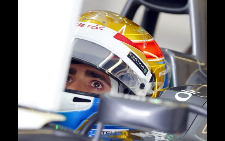 Esteban Gutiérrez no podrá participar en la sesión de clasificación del GP de Canadá debido a los daños que sufrió su Sauber. EFE /