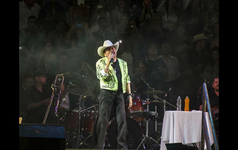 Joan Sebastián cantó sus grandes éxitos.  /