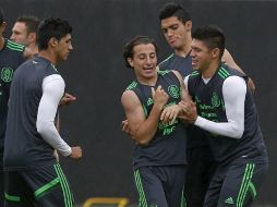 Oribe y sus compañeros dicen estar preparados para encarar la Copa del Mundo. EFE /