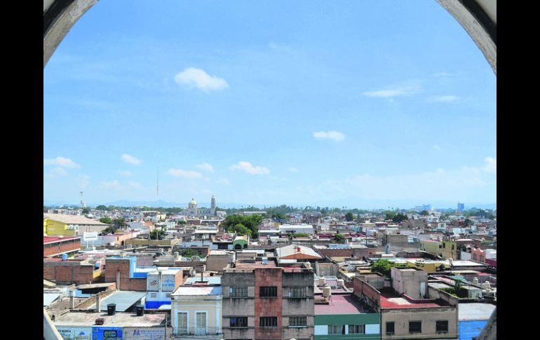 La Perla Tapatía. Vista desde el Mercado IV Centenario, ubicado en la calle Garibaldi.  /