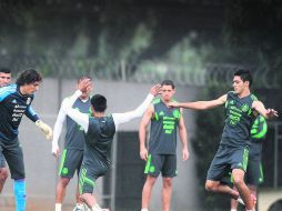 ¿El ganador? El arquero jalisciense, Guillermo Ochoa, se perfila como el arquero titular en el 11 de Miguel Herrera. MEXSPORT /