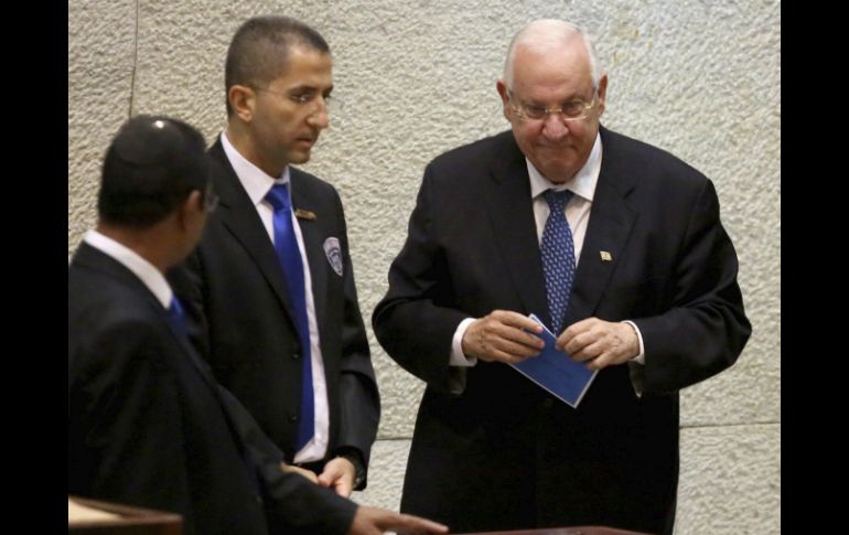 Rivlin reemplazará a Shimon Perez, premio Nobel de la Paz. EFE /