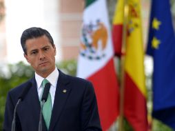 Los cambios que asume México serán de un futuro promisorio y de gran éxito, señala Peña Nieto. AFP /