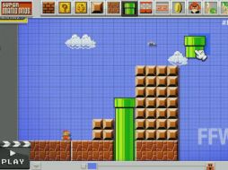 En la imagen un vistazo de 'Mario Maker', un juego que permite crear escenario en el mundo del popular plomero. ESPECIAL /