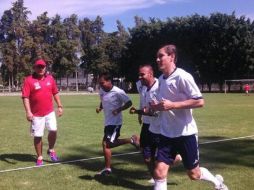 Los ahora Mineros de Zacatecas entrenan en las instalaciones del Estadio 3 de Marzo.  /