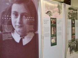 En la estación Belgrano, se exhibe una exposición sobre Ana. ESPECIAL /