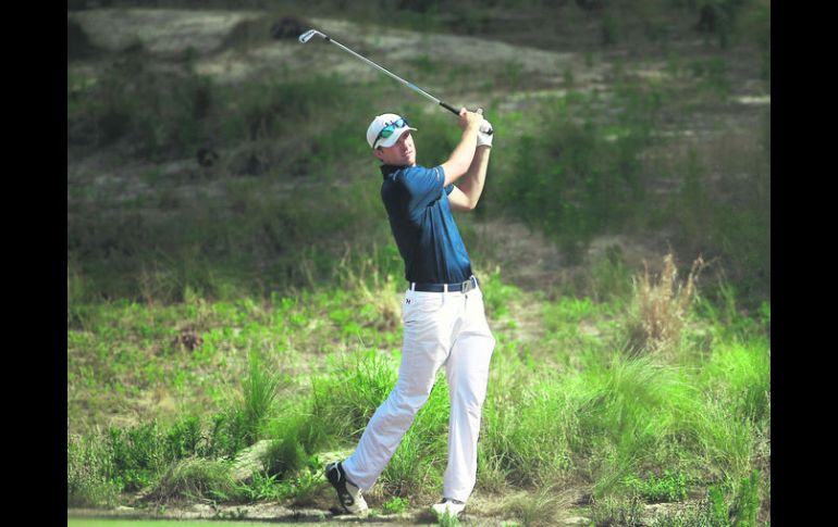 Jordan Spieth, de sólo 20 años, ha logrado 13 veces meterse entre los primeros 20 este año y ha reconocido que le gusta el campo. AFP /