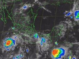 Prevén lluvias muy fuertes para Jalisco, Colima, Michoacán y Guerrero. TOMADA DE @conagua_clima. ESPECIAL /