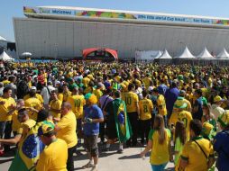 El Arena Sao Paulo, ubicado en este misma ciudad, tiene una capacidad para 61 mil 606 personas. EFE /