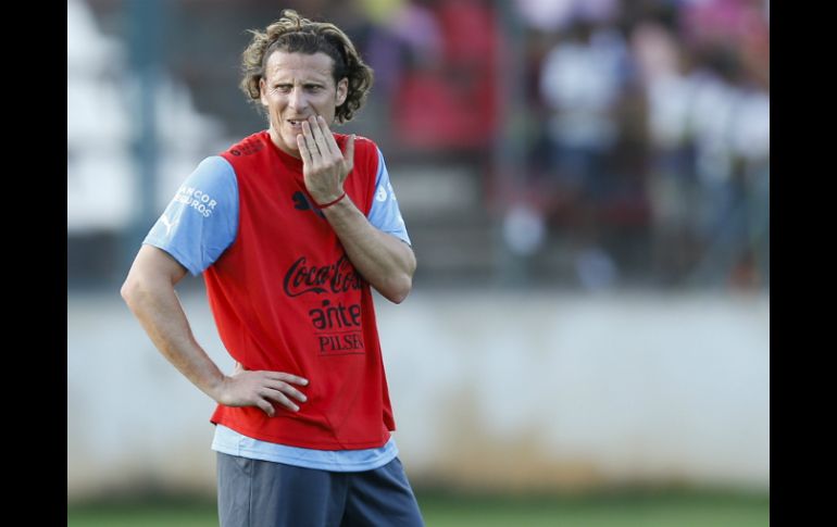 Diego continúa con la preparación del debut mundialista este sábado ante Costa Rica. AP /