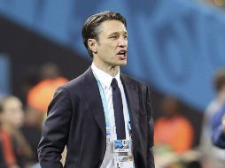 Kovac sse mostró molesto por el arbitraje. EFE /