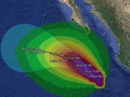 El SMN prevé que 'Cristina' seguirá causando lluvias en Jalisco, Nayarit, Colima y Michoacán. TOMADA DE @conagua_clima  /