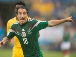 Guardado fue una de las claves del primer tiempo para generar oportunidades de gol. MEXSPORT /