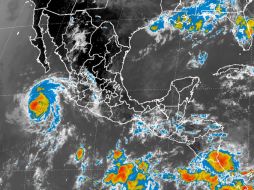 'Cristina' propicia oleaje elevado en Michoacán, Colima y Jalisco. TOMADA DE @conagua_clima  /