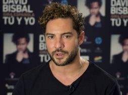 El intérprete, David Bisbal considera haberse demostrado con su nuevo disco 'Tú y yo'. EFE /