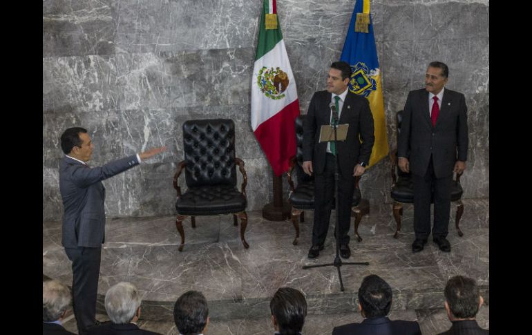 Roberto López tomó protesta como secretario general de Gobierno.  /